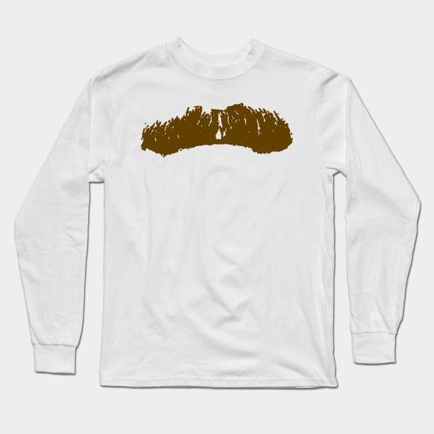 Ron 'Stache CoronaVirus mask Long Sleeve T-Shirt by GeekGiftGallery